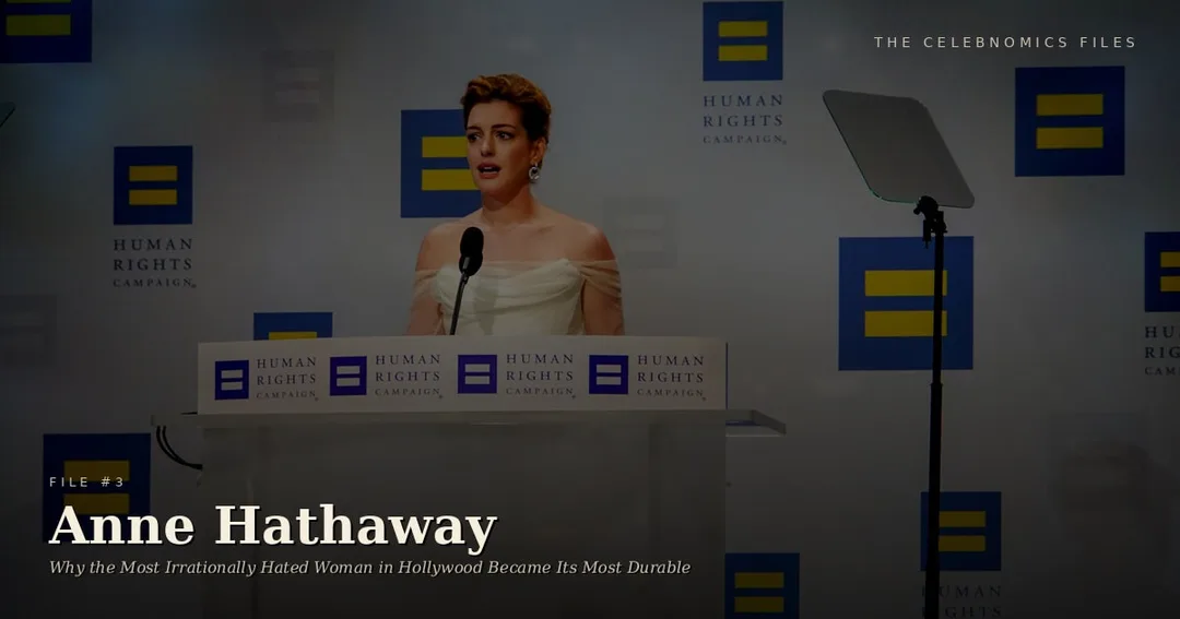 Anne Hathaway 2018 Human Rights Campaign National Dinner Celebnomics Files 