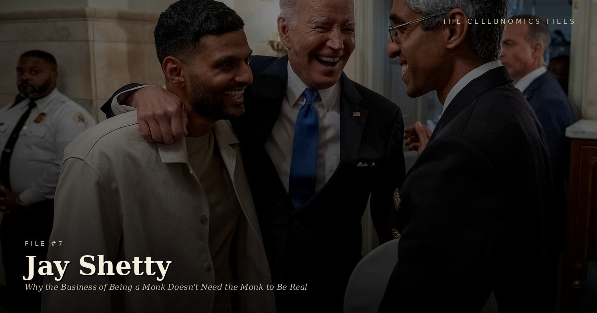 President Joe Biden and U.S. Surgeon General Vivek Murthy talk with Jay Shetty. 2023