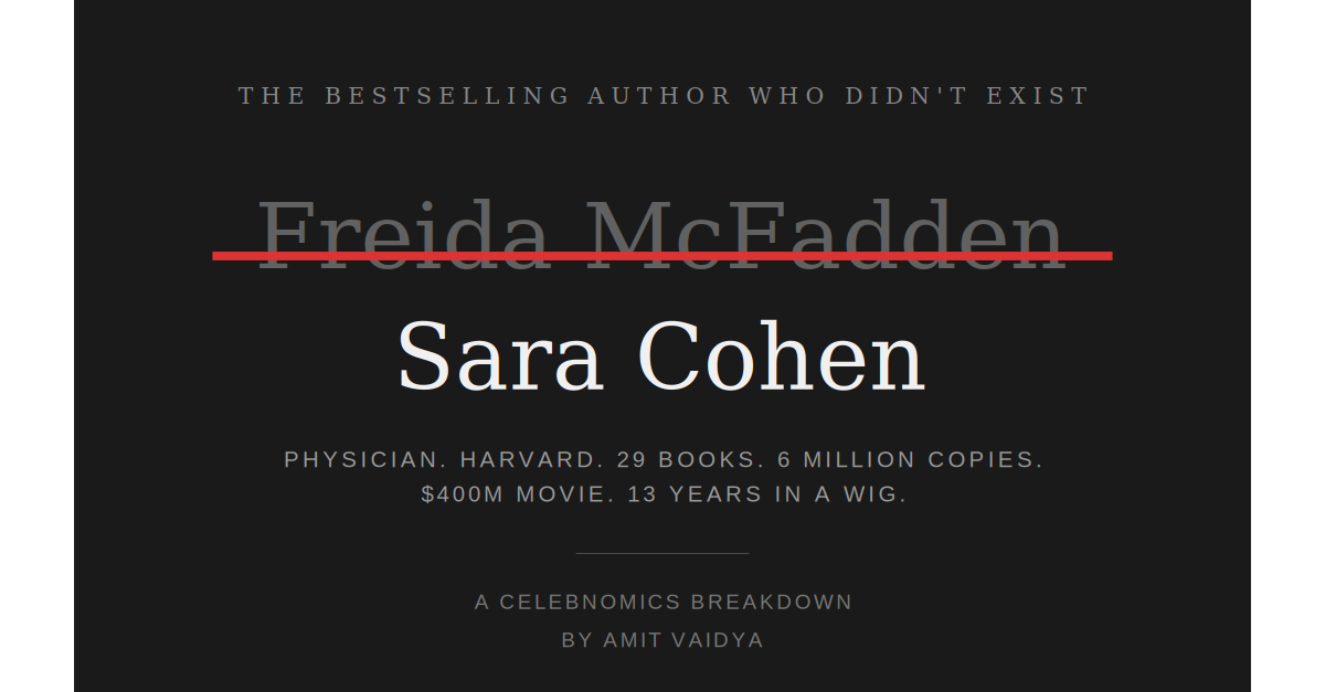 The Bestselling Author Who Didn't Exist
