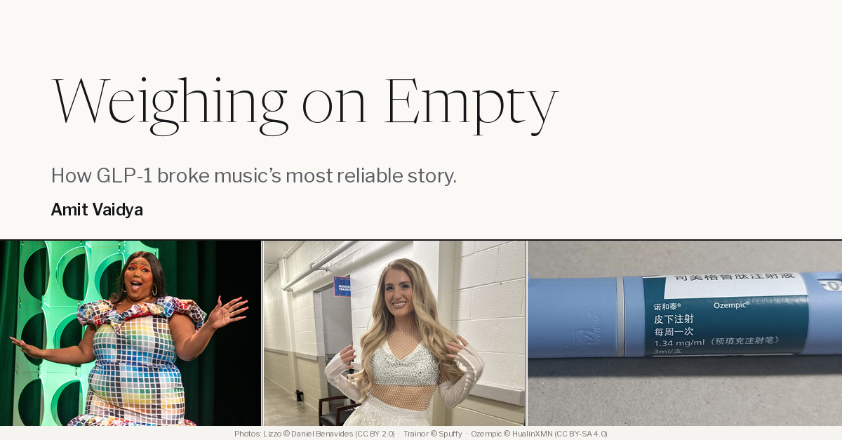 Weighing on Empty